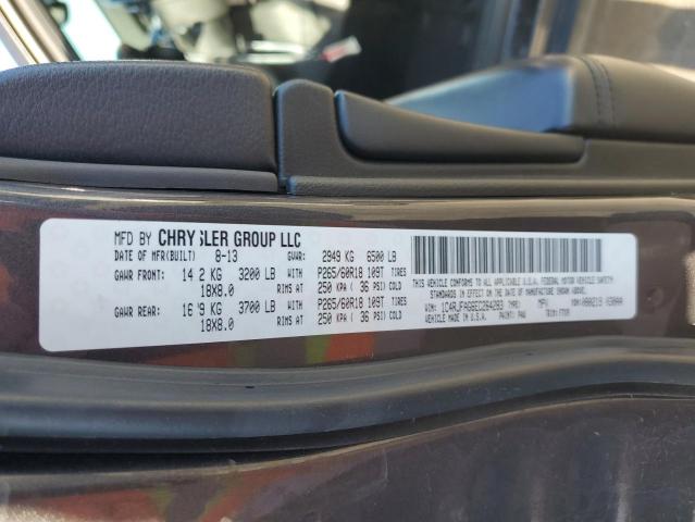 Photo 10 from auction – 2014 JEEP GRAND CHER with VIN 1C4RJFAG6EC264283
