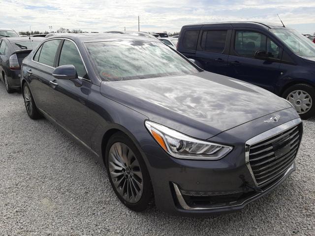 GENESIS G90 PREMIU 2017 with VIN KMHG34JA1HU027745 - Photo from auction