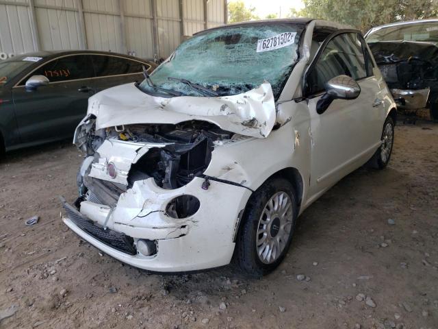 Photo 2 from auction – 2012 FIAT 500 LOUNGE with VIN 3C3CFFCR1CT386125