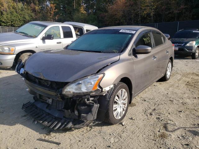 Photo 2 from auction – 2015 NISSAN SENTRA S with VIN 3N1AB7APXFL696321