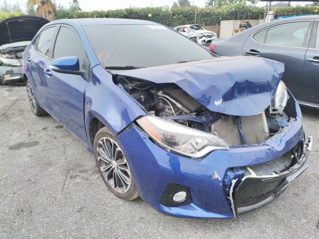 TOYOTA COROLLA L 2015 with VIN 2T1BURHE7FC386643 - Photo from auction
