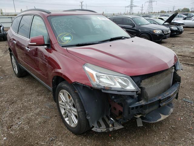 CHEVROLET TRAVERSE L 2015 with VIN 1GNKVGKD9FJ194654 - Photo from auction