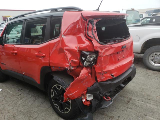 Photo 9 from auction – 2017 JEEP RENEGADE T with VIN ZACCJBCB8HPE89174