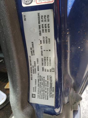Photo 10 from auction – 2010 GMC CANYON SLE with VIN 1GTKTCD94A8143367