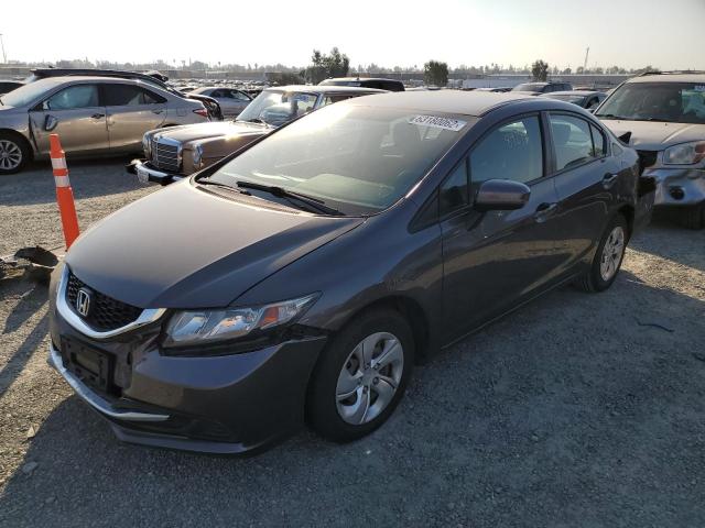 Photo 2 from auction – 2015 HONDA CIVIC LX with VIN 19XFB2F56FE707316