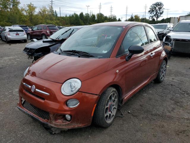 Photo 2 from auction – 2012 FIAT 500 SPORT with VIN 3C3CFFBR2CT363485