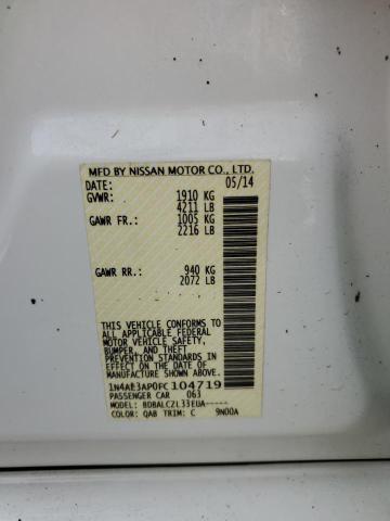 Photo 10 from auction – 2015 NISSAN ALTIMA 2.5 with VIN 1N4AL3AP0FC104719