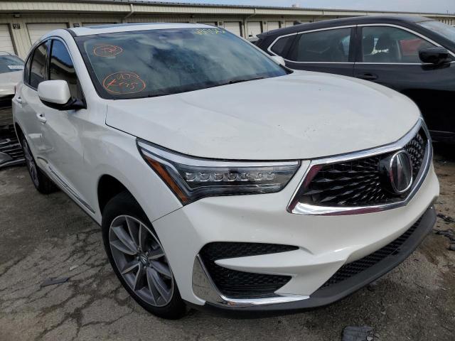 ACURA RDX TECHNO 2021 with VIN 5J8TC1H5XML011040 - Photo from auction