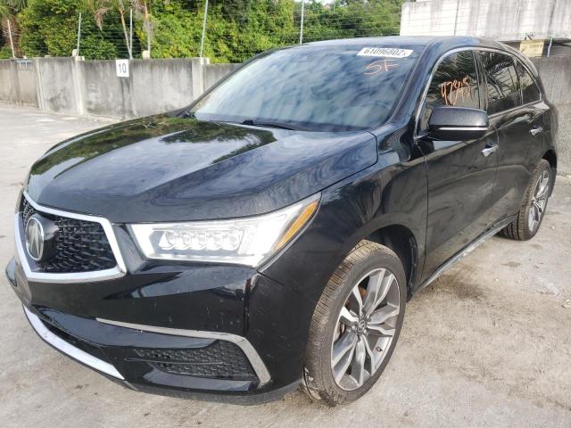 Photo 2 from auction – 2017 ACURA MDX TECHNO with VIN 5FRYD3H55HB010656
