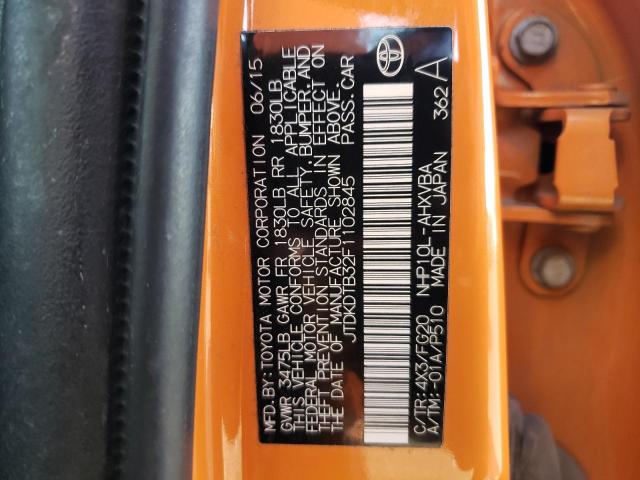 Photo 10 from auction – 2015 TOYOTA PRIUS C with VIN JTDKDTB32F1102845