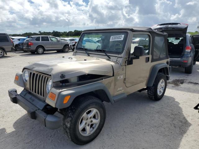 Photo 2 from auction – 2004 JEEP WRANGLER X with VIN 1J4FA39S74P729617