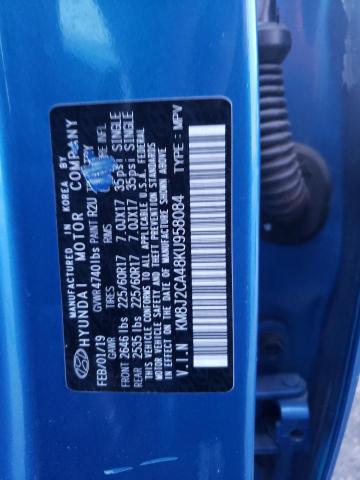 Photo 10 from auction – 2019 HYUNDAI TUCSON SE with VIN KM8J2CA48KU958084