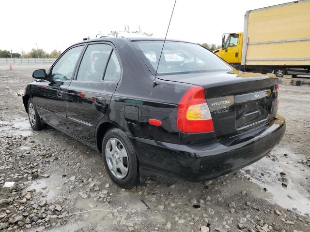 Photo 3 from auction – 2001 HYUNDAI ACCENT GL with VIN KMHCG45C61U257169
