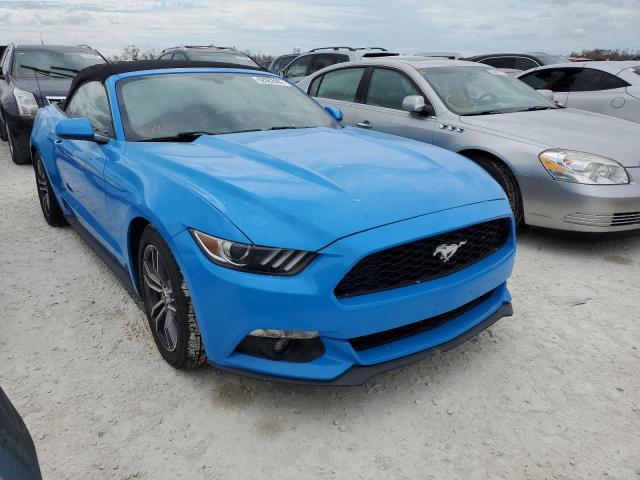 FORD MUSTANG 2017 with VIN 1FATP8UH7H5334327 - Photo from auction