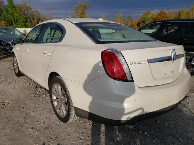 Photo 3 from auction – 2009 LINCOLN MKS with VIN 1LNHM93R89G609018