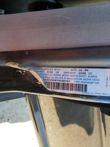 Photo 10 from auction – 2000 VOLKSWAGEN JETTA GLS with VIN 3VWSF29M8YM098399