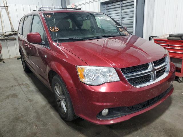 DODGE GRAND CARA 2014 with VIN 2C4RDGCG9ER190696 - Photo from auction