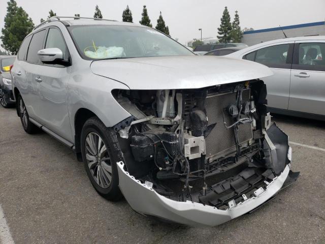 NISSAN PATHFINDER 2018 with VIN 5N1DR2MN3JC602329 - Photo from auction