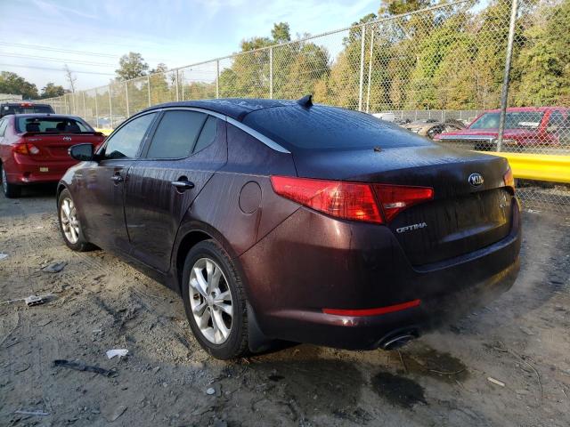Photo 3 from auction – 2013 KIA OPTIMA EX with VIN 5XXGN4A72DG126237