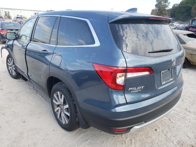 Photo 3 from auction – 2022 HONDA PILOT EXL with VIN 5FNYF5H57NB009561