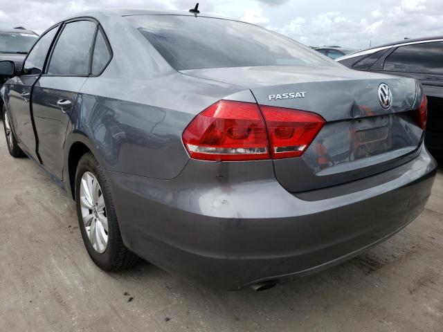 Photo 3 from auction – 2013 VOLKSWAGEN PASSAT S with VIN 1VWAP7A35DC048550