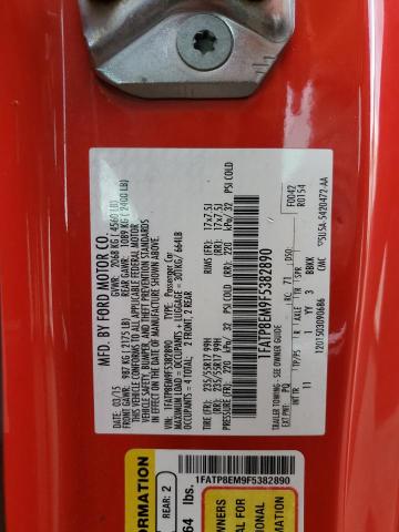 Photo 10 from auction – 2015 FORD MUSTANG with VIN 1FATP8EM9F5382890