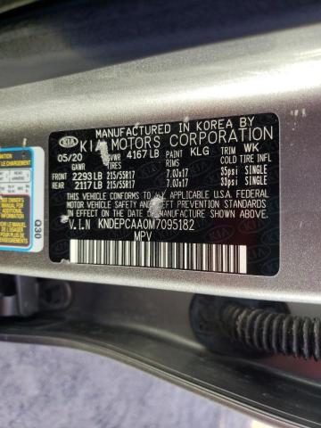 Photo 10 from auction – 2021 KIA SELTOS LX with VIN KNDEPCAA0M7095182