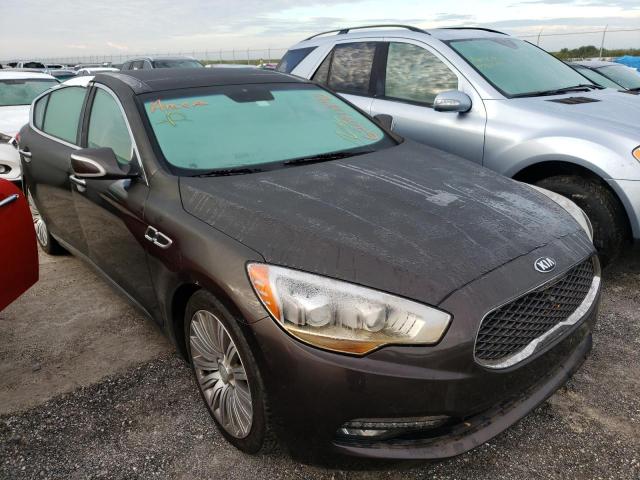 KIA K900 2015 with VIN KNALU4D45F6027459 - Photo from auction