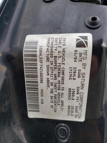 Photo 10 from auction – 2004 SATURN ION LEVEL with VIN 1G8AL52F74Z166506
