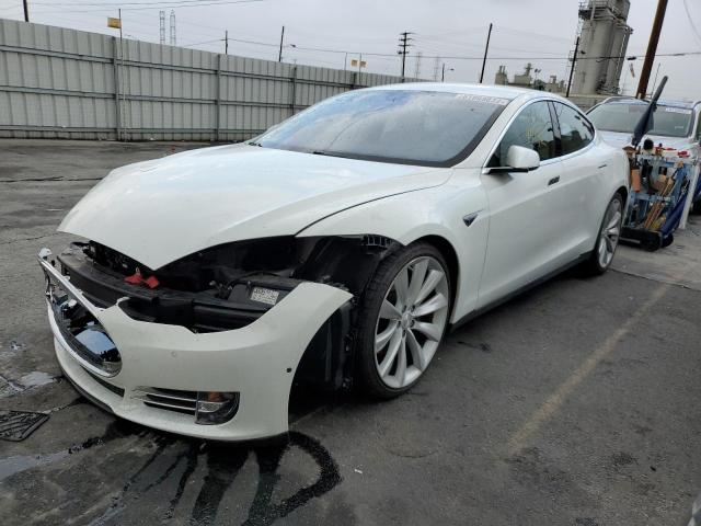 Photo 2 from auction – 2014 TESLA MODEL S with VIN 5YJSA1H2XEFP63525