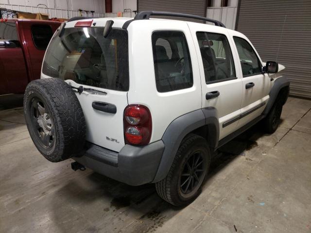 Photo 4 from auction – 2007 JEEP LIBERTY SP with VIN 1J4GL48K97W538443