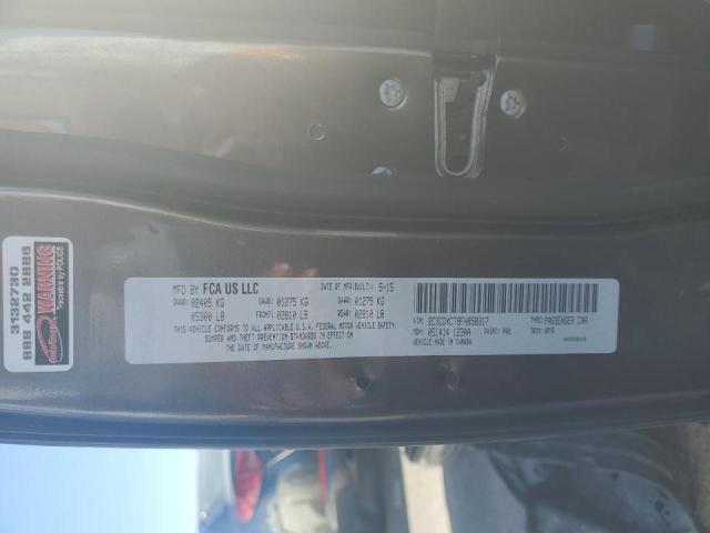 Photo 10 from auction – 2015 DODGE CHARGER R/ with VIN 2C3CDXCT9FH858317