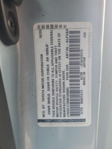 Photo 10 from auction – 2006 TOYOTA SCION TC with VIN JTKDE177060100905