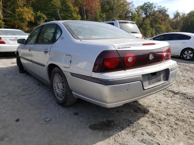 Photo 3 from auction – 2002 CHEVROLET IMPALA with VIN 2G1WF55K529293704