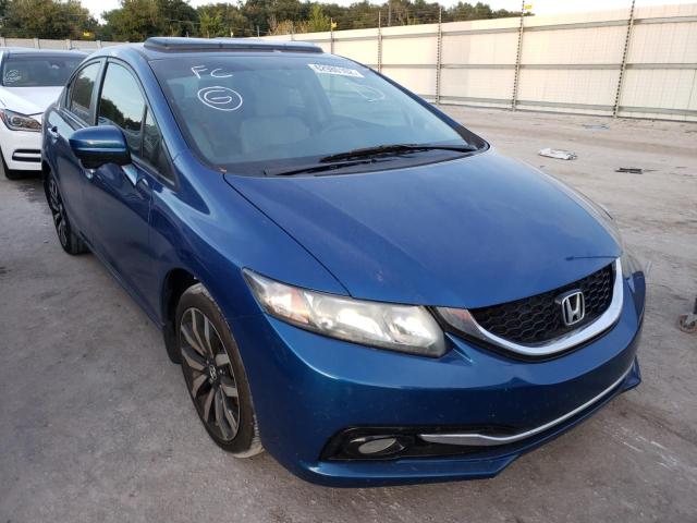 HONDA CIVIC EXL 2015 with VIN 19XFB2F96FE077252 - Photo from auction
