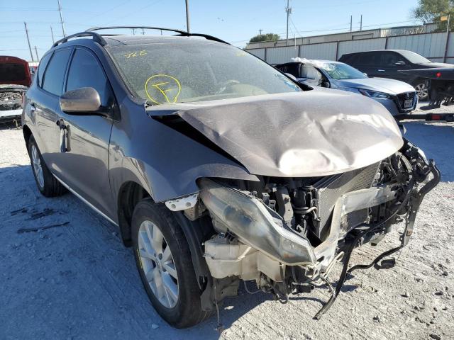 Photo 1 from auction – 2012 NISSAN MURANO S with VIN JN8AZ1MU2CW100328
