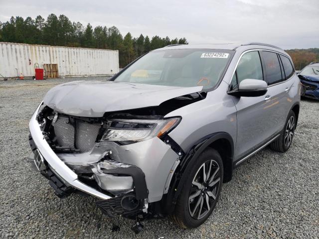 Photo 2 from auction – 2022 HONDA PILOT TOUR with VIN 5FNYF6H60NB072242