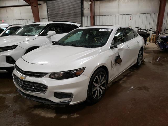 Photo 2 from auction – 2017 CHEVROLET MALIBU LT with VIN 1G1ZE5ST2HF216074