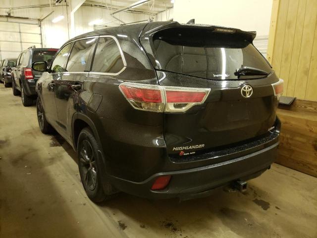 Photo 3 from auction – 2015 TOYOTA HIGHLANDER with VIN 5TDBKRFH2FS075891