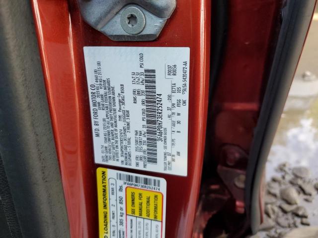 Photo 10 from auction – 2014 FORD FUSION SE with VIN 3FA6P0H73ER252474