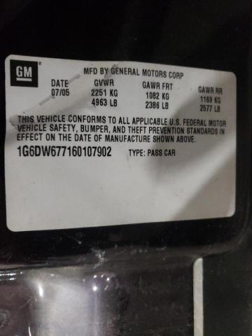 Photo 10 from auction – 2006 CADILLAC STS with VIN 1G6DW677160107902