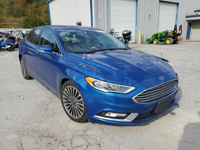 FORD FUSION SE 2017 with VIN 3FA6P0T98HR211500 - Photo from auction