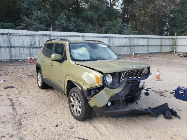 JEEP RENEGADE L 2015 with VIN ZACCJBBT4FPB47986 - Photo from auction