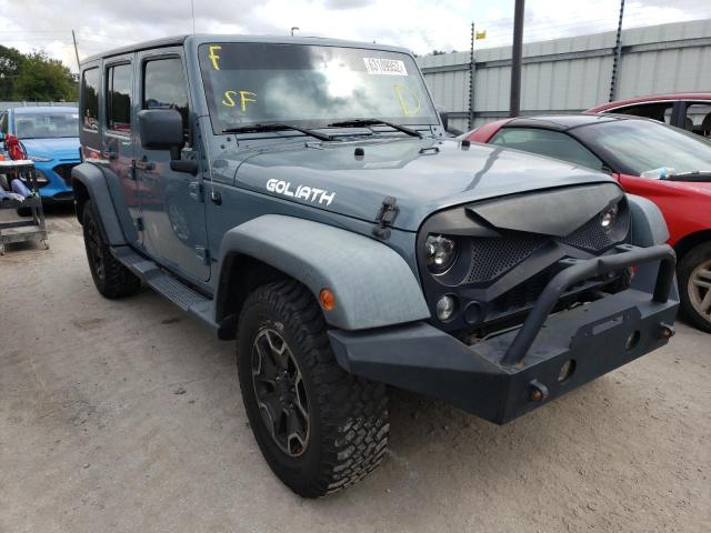JEEP WRANGLER U 2014 with VIN 1C4BJWDG7EL112610 - Photo from auction