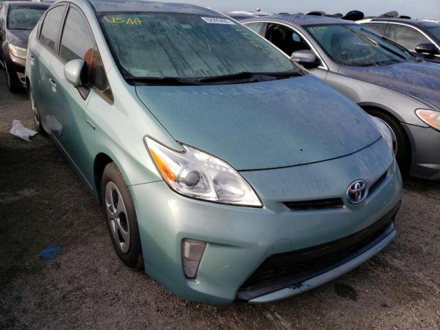 TOYOTA PRIUS 2012 with VIN JTDKN3DU6C1577364 - Photo from auction