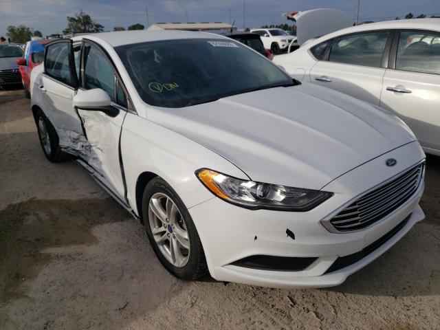 FORD FUSION SE 2018 with VIN 3FA6P0HD4JR190177 - Photo from auction