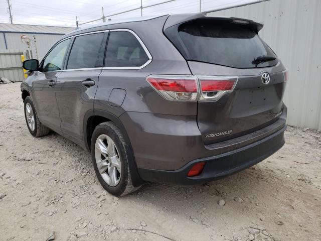 Photo 3 from auction – 2015 TOYOTA HIGHLANDER with VIN 5TDDKRFH5FS166985