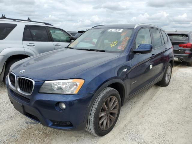 Photo 2 from auction – 2013 BMW X3 XDRIVE2 with VIN 5UXWX9C56D0A09083