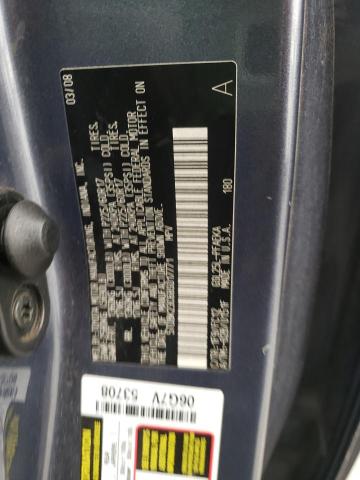 Photo 10 from auction – 2008 TOYOTA SIENNA LE with VIN 5TDBK23C68S017771