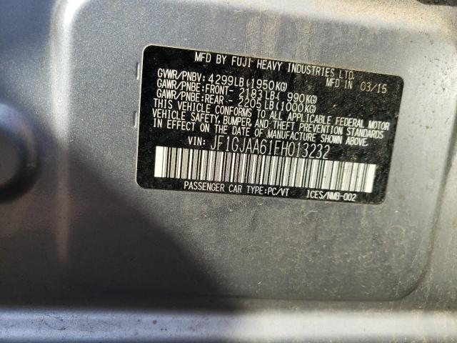 Foto 10 de la subasta – 2015 SUBARU IMPREZA con VIN JF1GJAA61FH013232